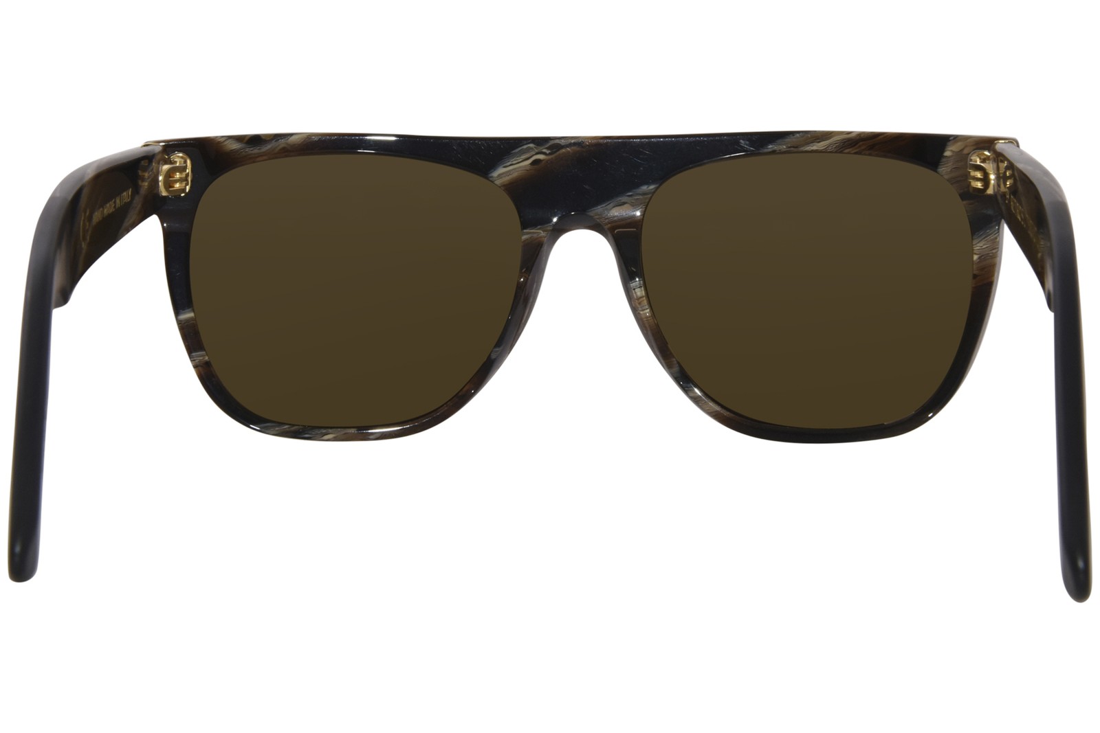 RetroSuperFuture Flat-Top-Motorpsycho-SUA SP14 Sunglasses Pattern/Gold 55mm