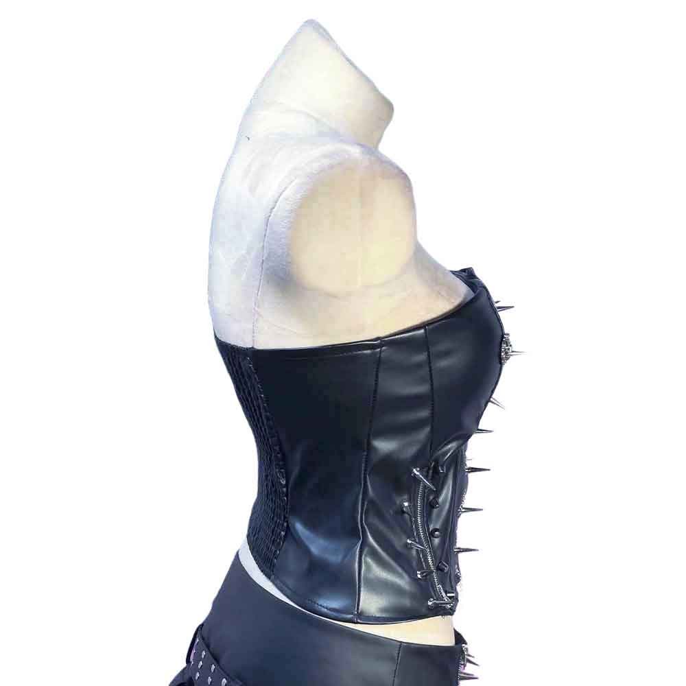 Goth Tops Gothic Tank Grunge Emo Clothing Spiked Y2K Punk Rock Clothes