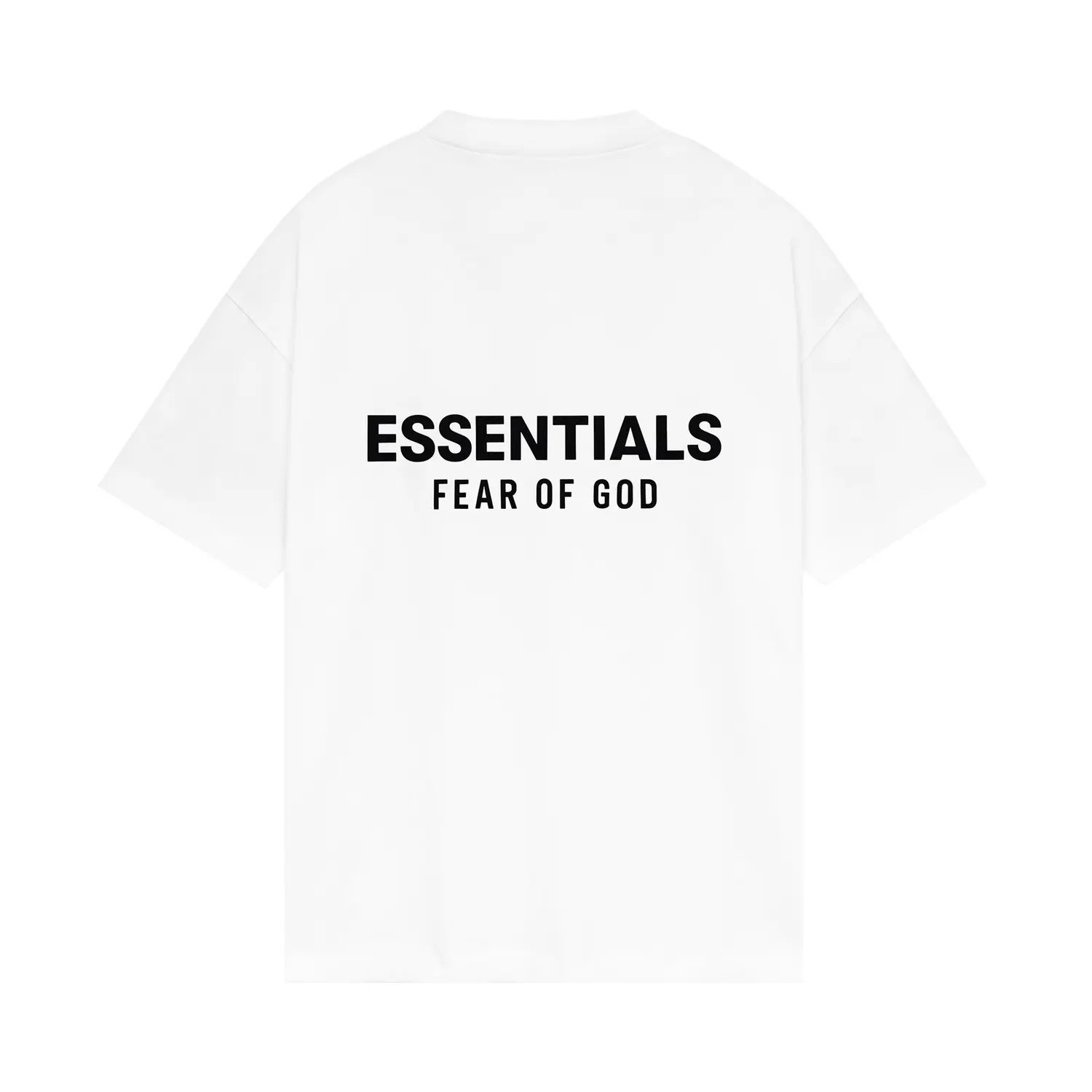 Fear of God Essentials Classic Tee ‘Bright White’ L Size Oversized T-Shirt SS25