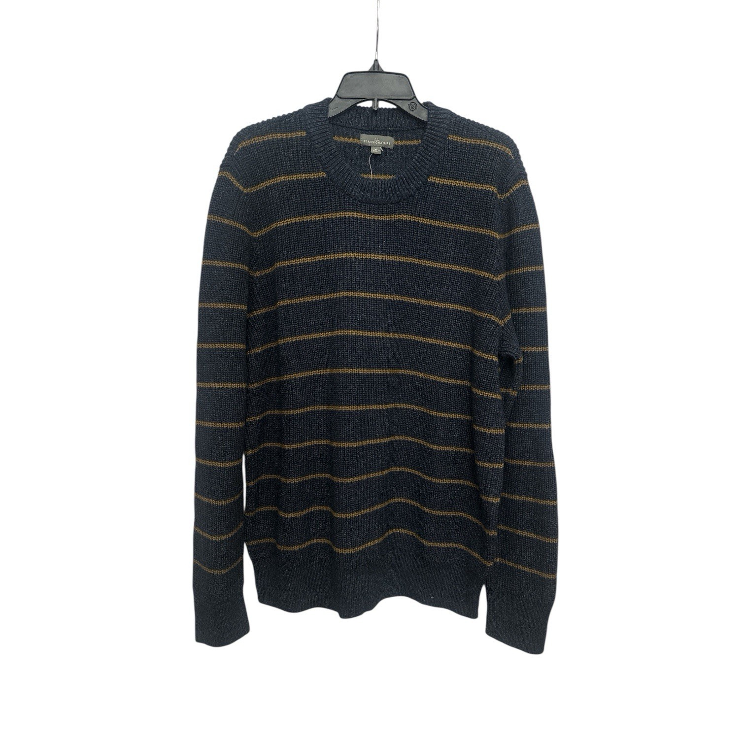 LL Bean Signature Stretch Crew Neck Sweater Men’s Size XL In Navy Preppy Classic