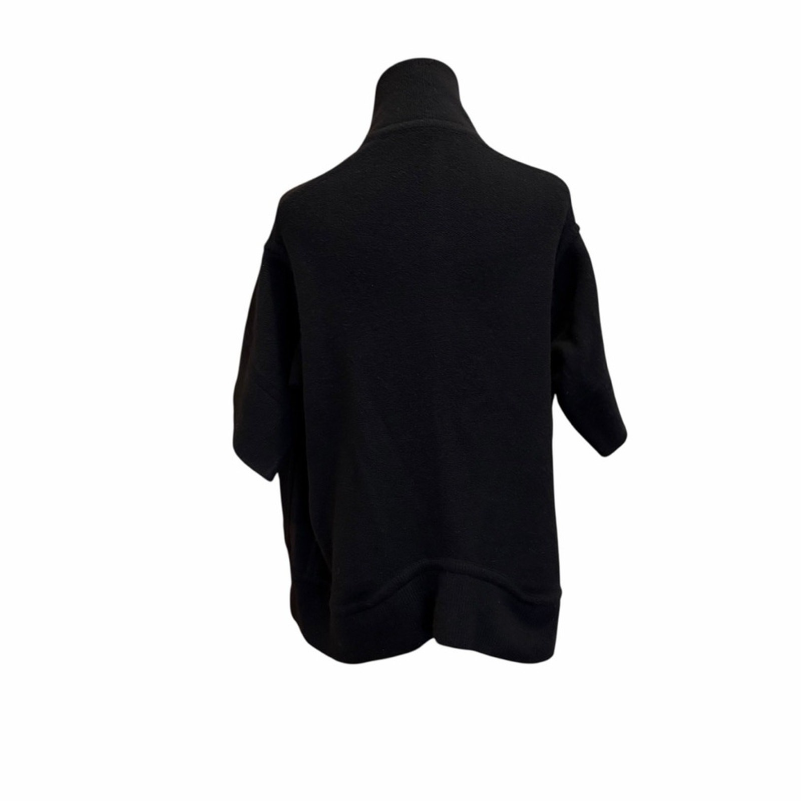 Stella McCartney : Reversible Cape Cardigan | Black | Italian Size 36