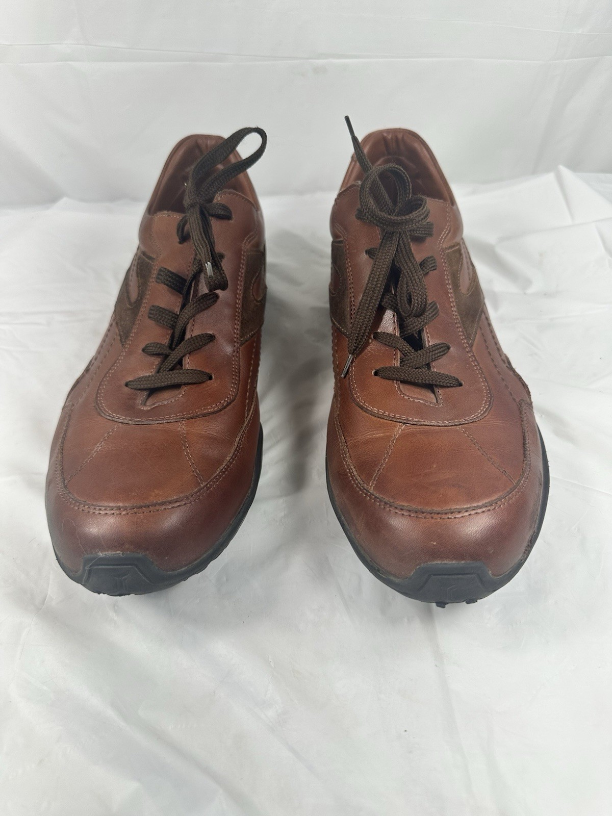 BASS MIDFIELD LEATHER WALKING SHOE SNEAKER SIZE 13 M