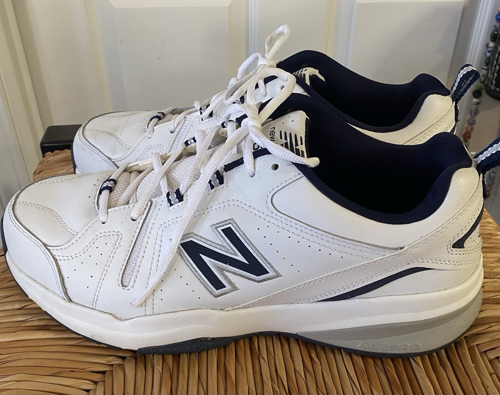 New Balance 608 Men’s White Sneakers 13