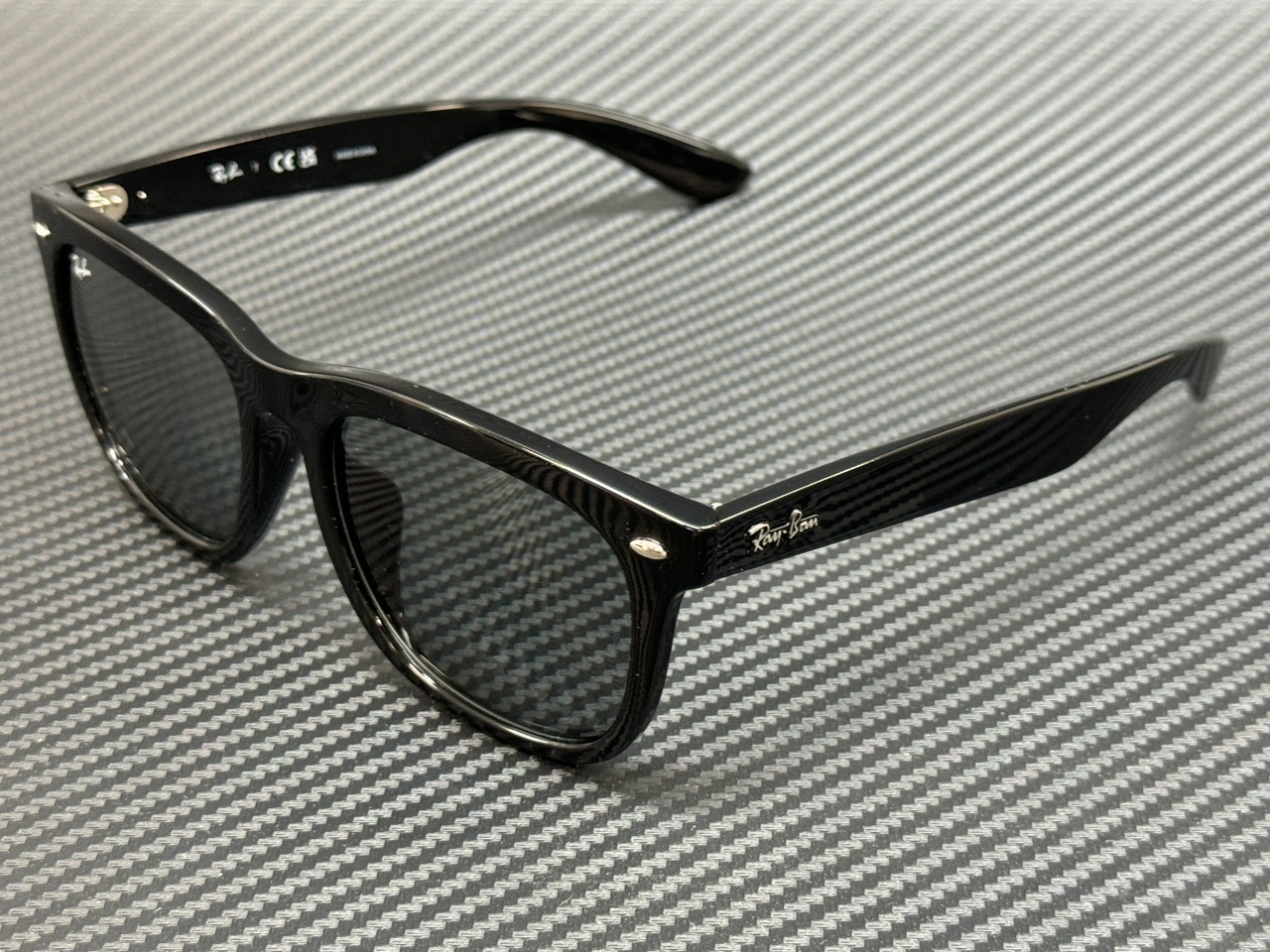RAY BAN RB4260D 601 1 Black Grey Unisex 57 mm Sunglasses