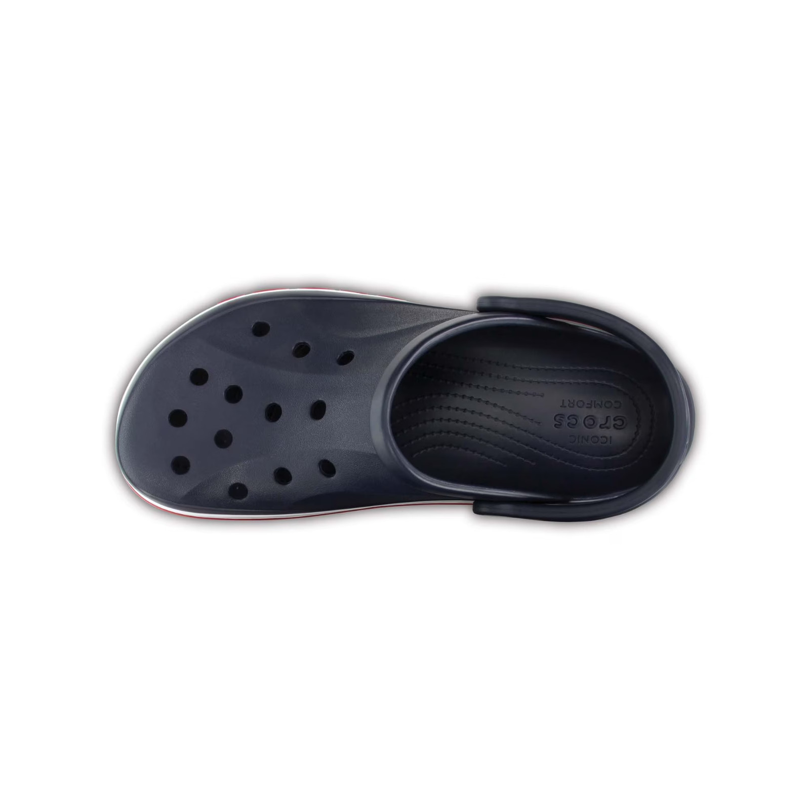 Best seller! Authentic Crocs Unisex Bayaband Clog Ultra Light Navy/Pepper