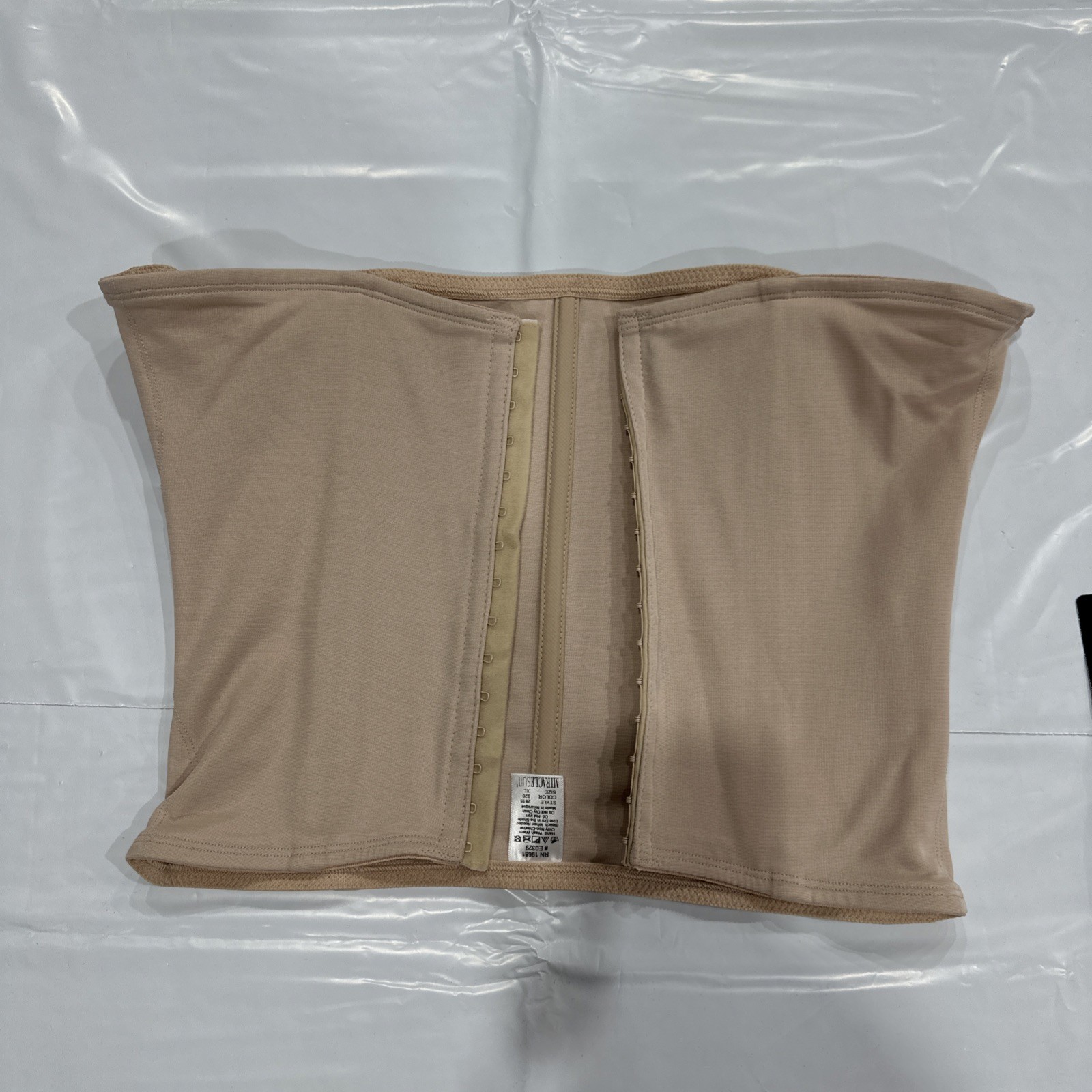 Miraclesuit Shapewear Women’s XL Beige Sretch Tummy Control Extra Firm CEB361