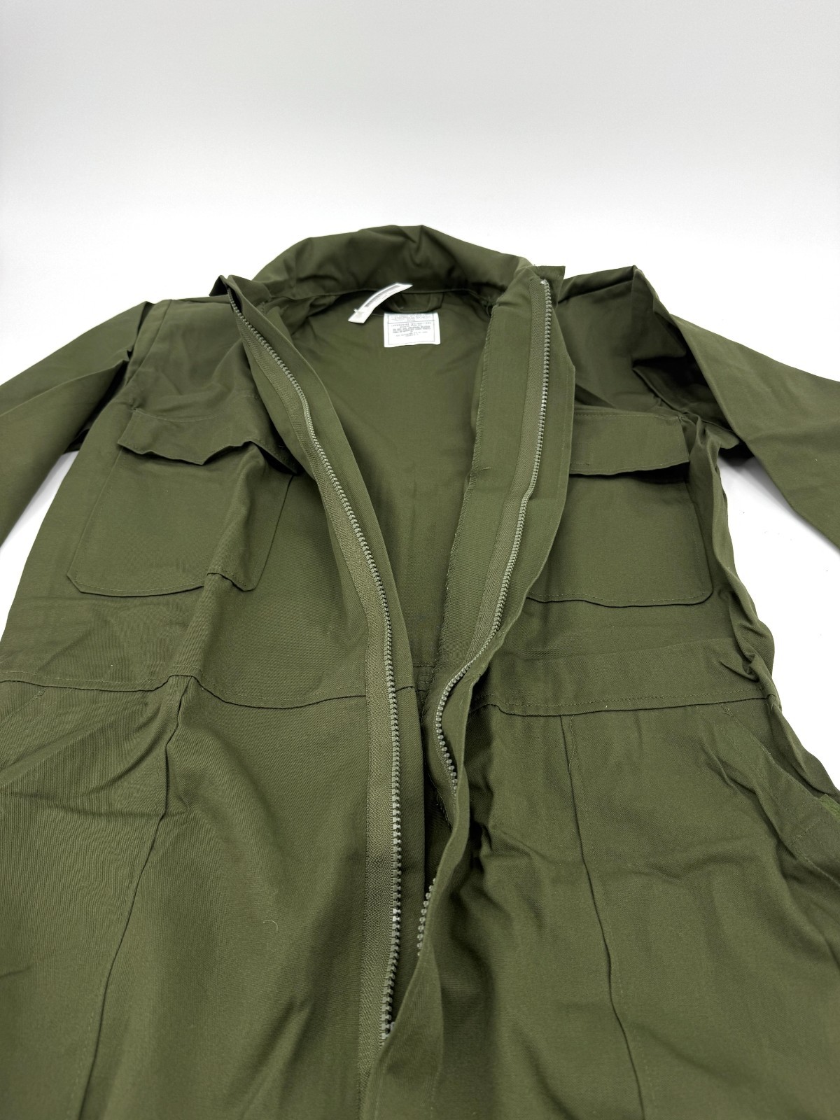 NEW US Military Utility Mechanics Coveralls Workwear Jumpsuit Green SMALL