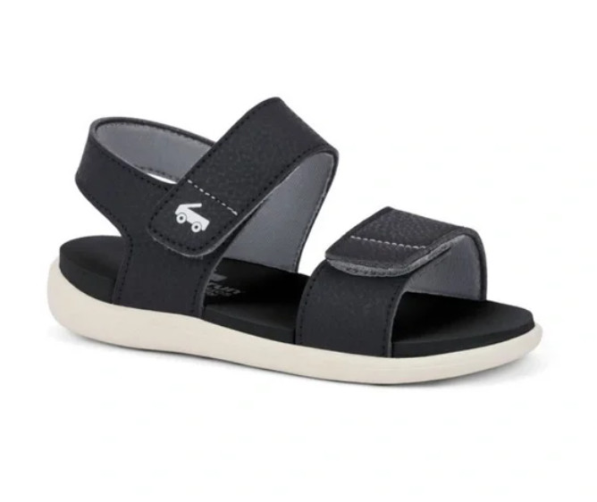 See Kai Run Basics Toddler Jaylen Sandals Black – CHOOSE SIZE