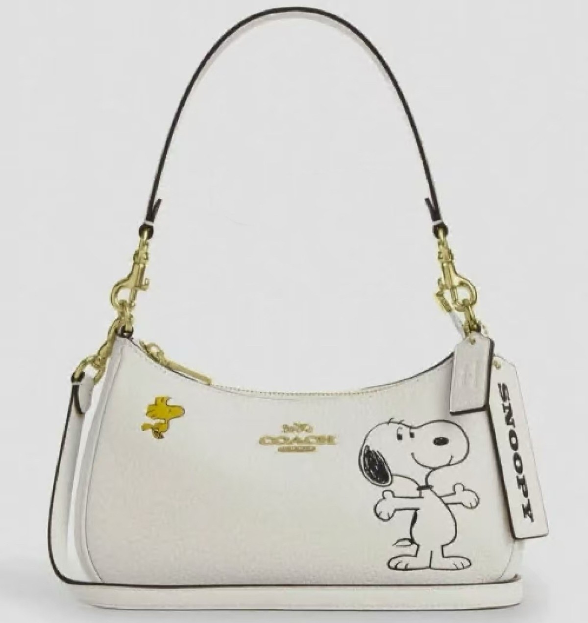 NWT Coach Peanuts Teri Shoulder Bag CBJ76 crossbody bag Snoopy Fast Shipping