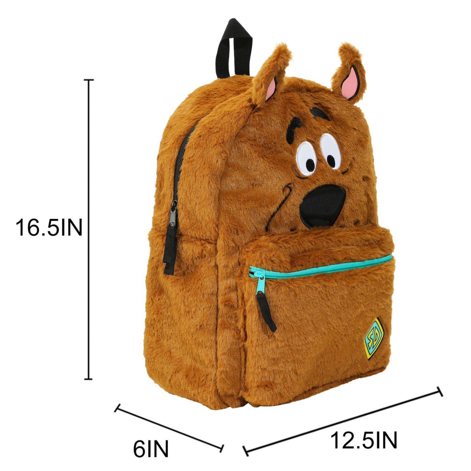 Scooby Doo Plush Scooby and Gang Reversible Laptop Backpack and Van Lunch Box