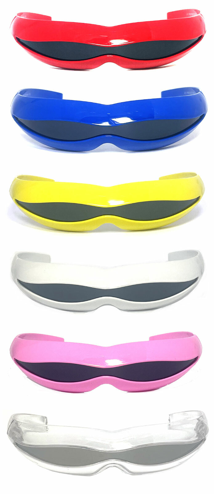 SPACE ROBOT PARTY RAVE COSTUME CYCLOPS FUTURISTIC SHIELD SUN GLASSES