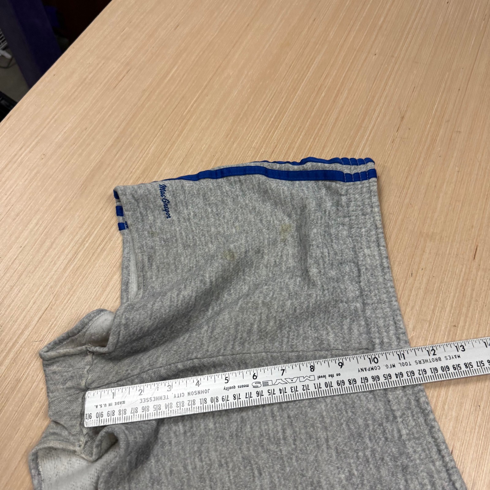 Vintage 70s 80s McGregor L High Cut Sprinter Sweat Shorts Running Muscle Gym