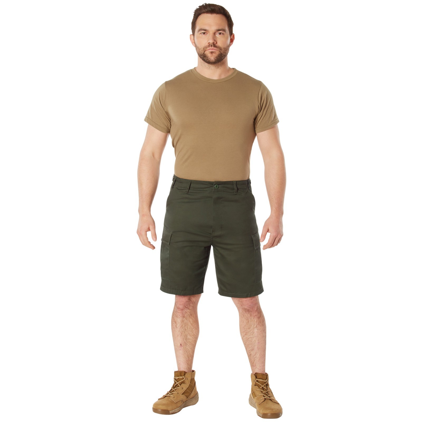Rothco Tactical BDU Shorts | XL ( Waist 39″ – 43″) | Olive Drab | Outdoor Army