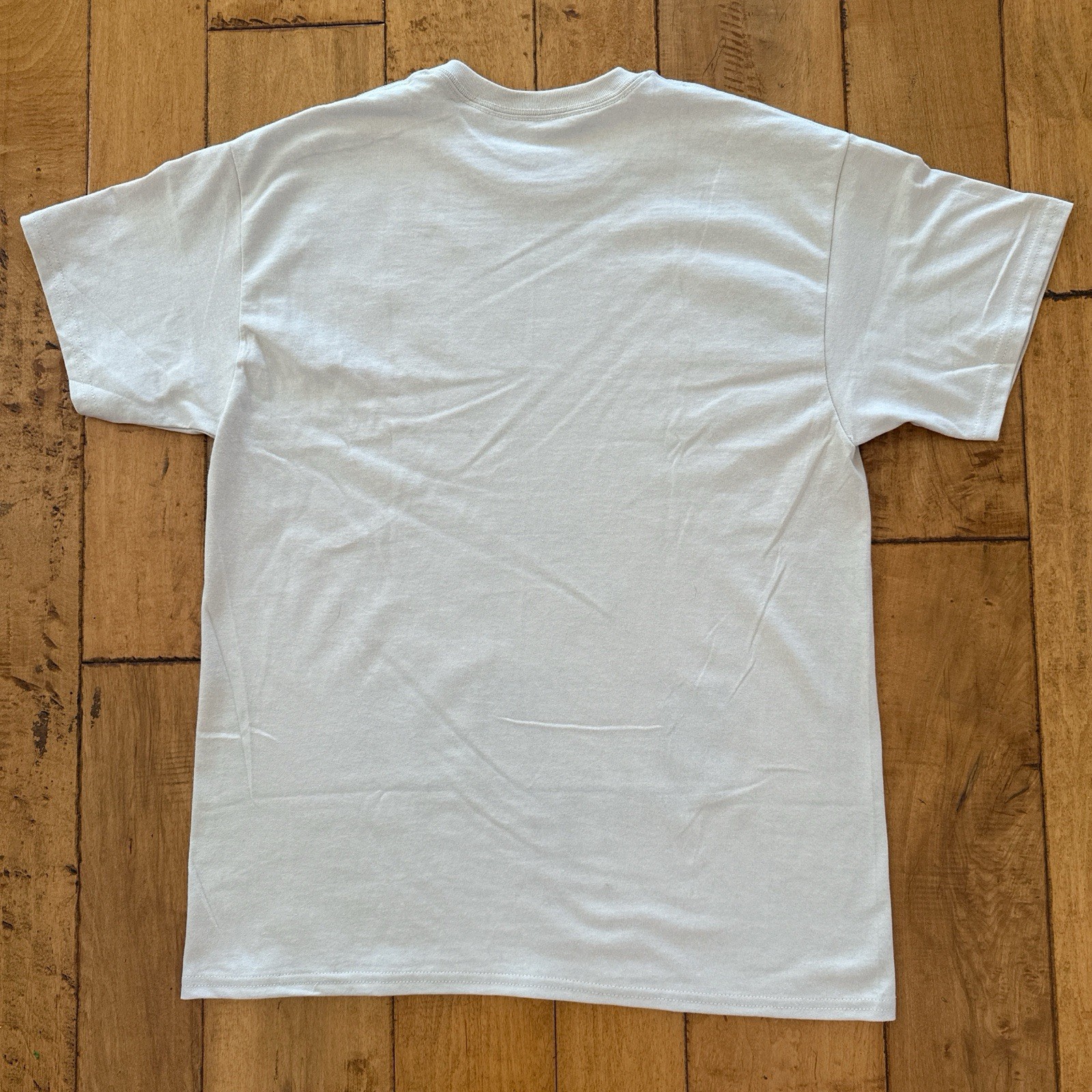 Laguna Beach LSD Graphic Art White Cotton Men’s Crew Neck T-Shirt