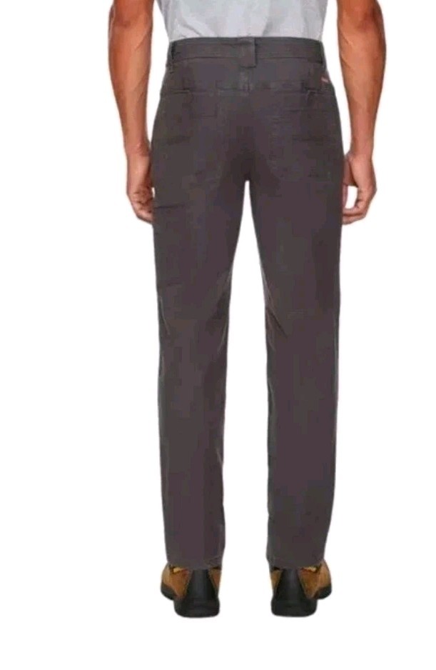 NWT Legendary Outfitters Men’s GRAY Stretch Canvas Pant 38×32