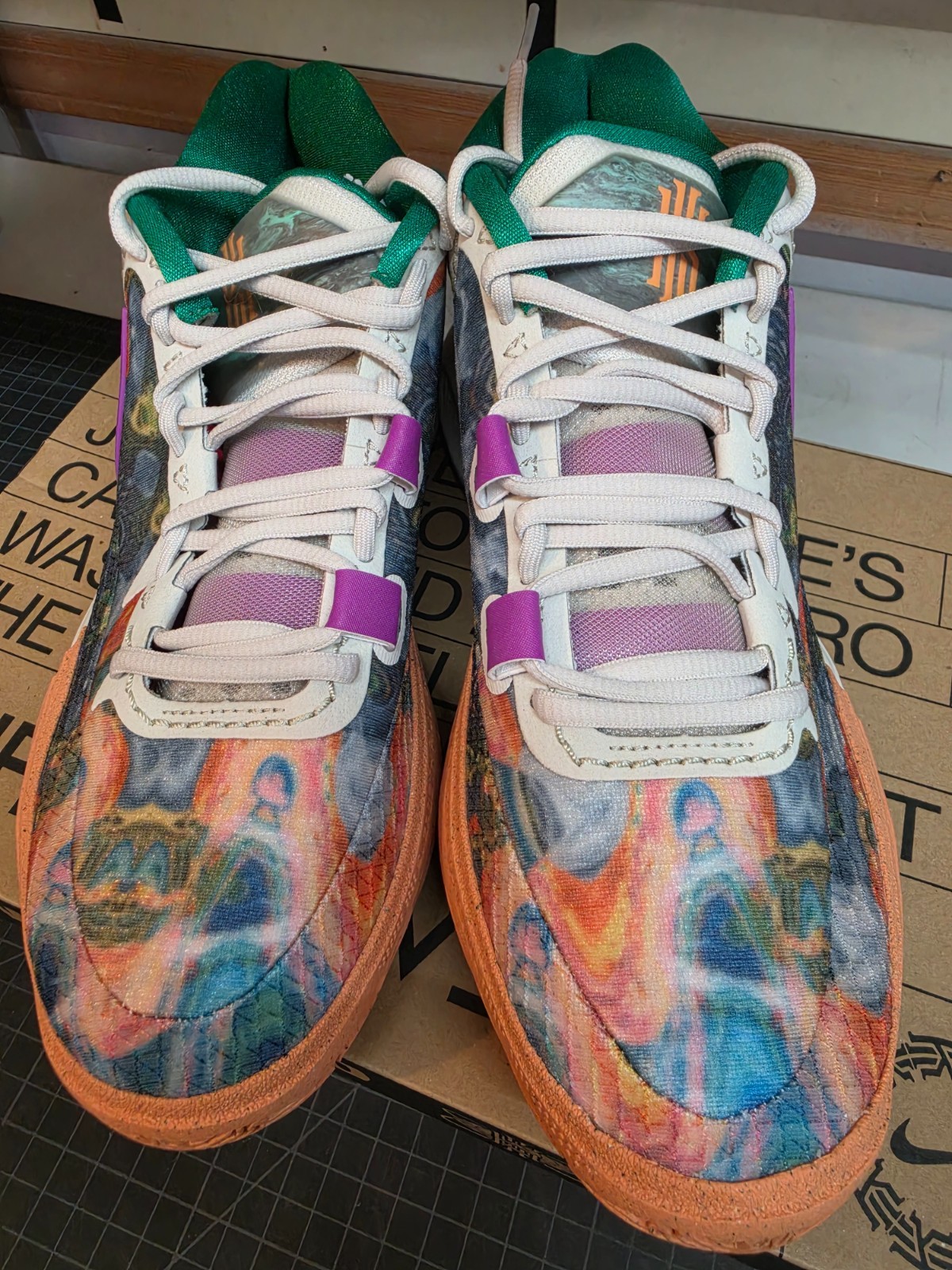 Nike Kyrie 8 – Multi Color DQ3840-001 – Basketball Shoes, Men’s Size 8