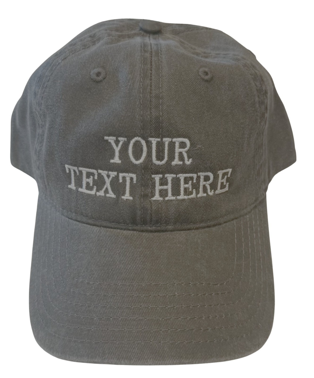 Custom Embroidered Baseball Cap Personalized Text Dad Hat with Your Own Message