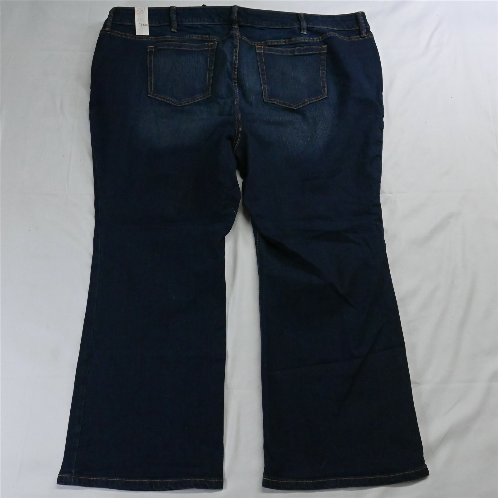 NEW Torrid 24 X-Short Relaxed Bootcut Dark Wash Stretch Denim Jeans