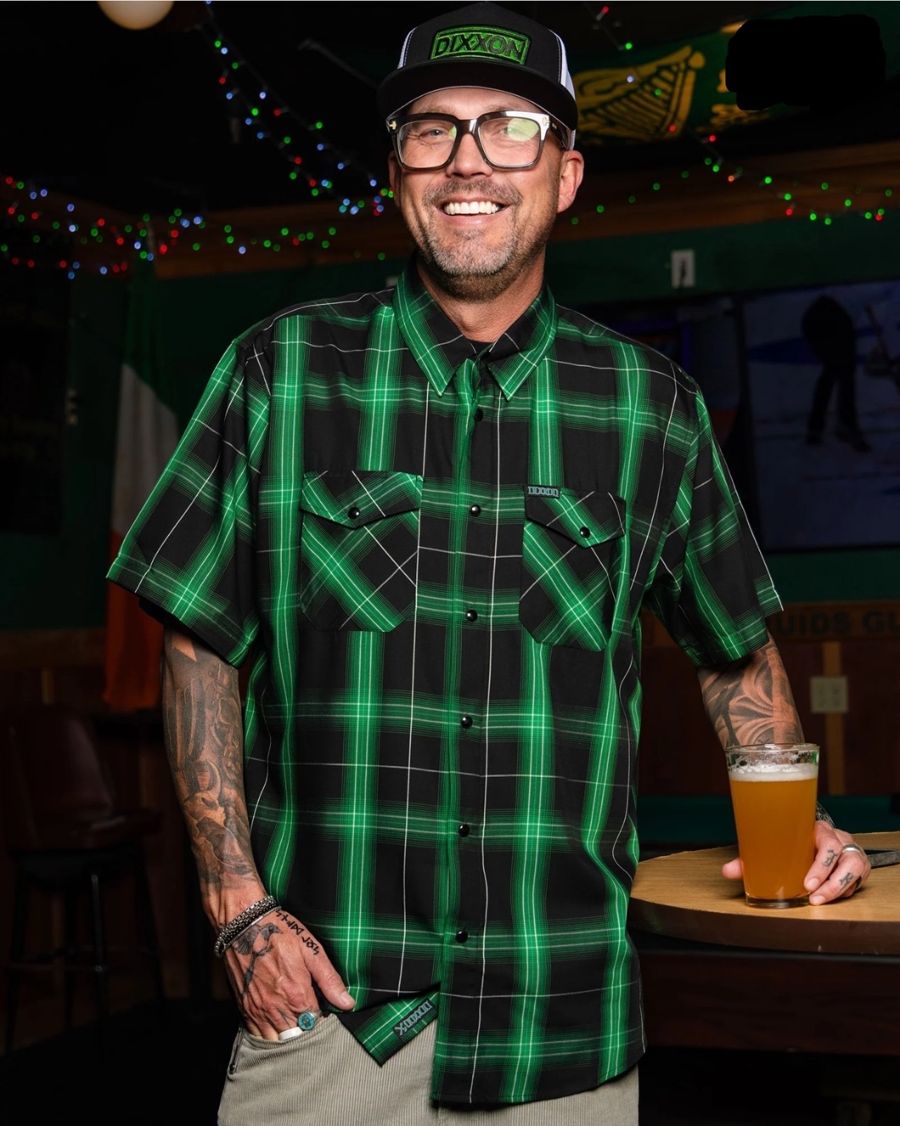 Dixxon Flannel KELLY SHORT SLEEVE BAMBOO. Men’s X-Large – New In Bag With Tags