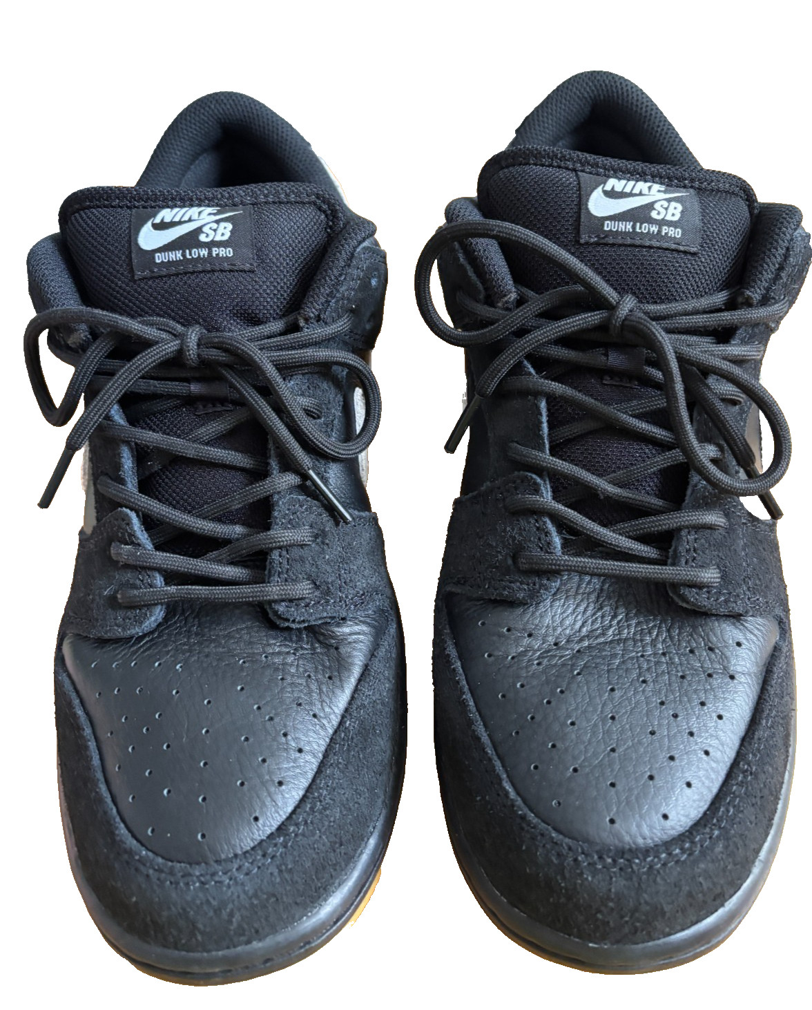 Nike SB Dunk Low Pro Black/White-Black Gum Men’s Size 10.5