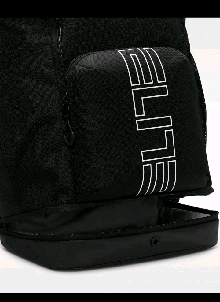 Nike Varsity Elite 32L Black School Padded Laptop Team Logo Backpack HM9965-010