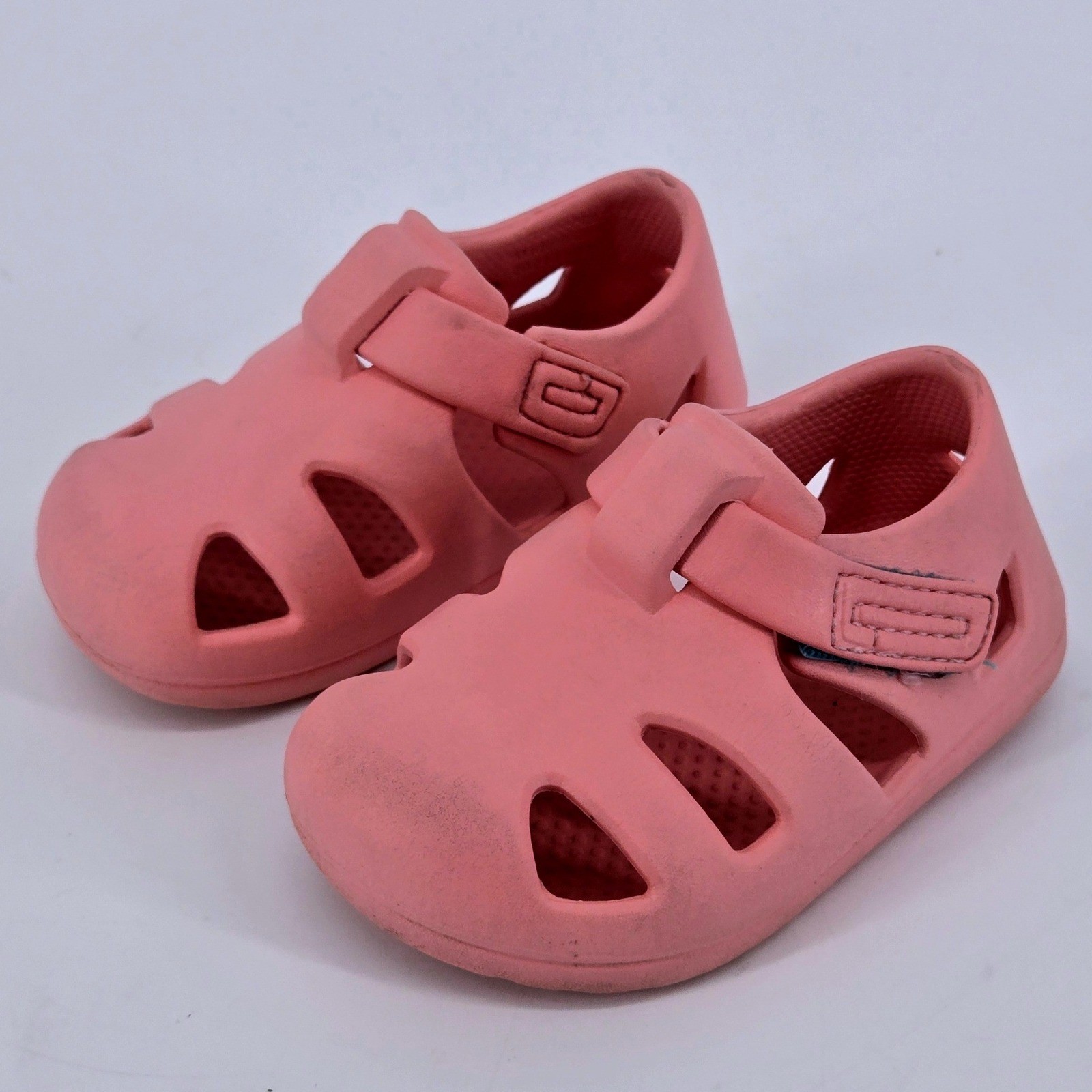 Ten Little Toddler Splash Sandals Desert Pink EVA Water Shoes Size 6 Beach Pool