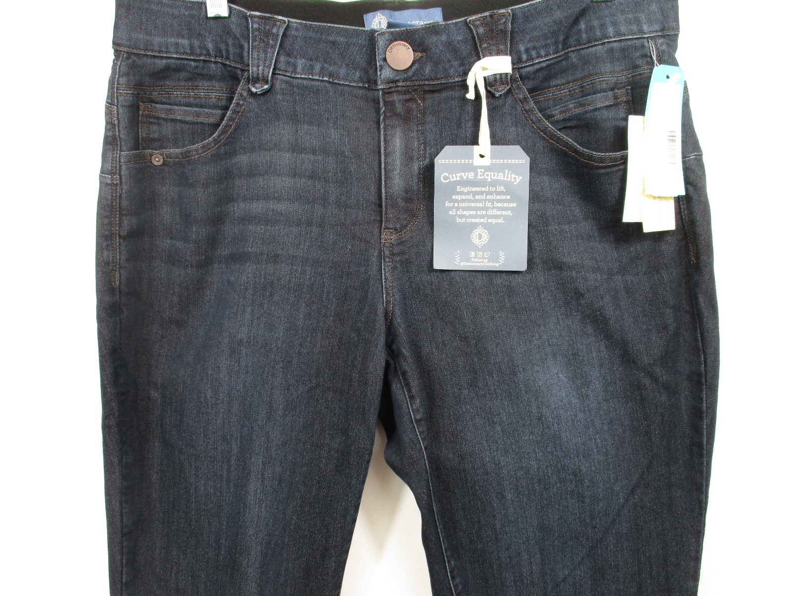 -NWT Democracy “Ab” Solution Booty Lift Jegging Women’s Jeans Indigo Sz 16W