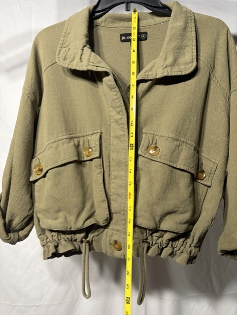 Womens green BlankNYC jacket medium