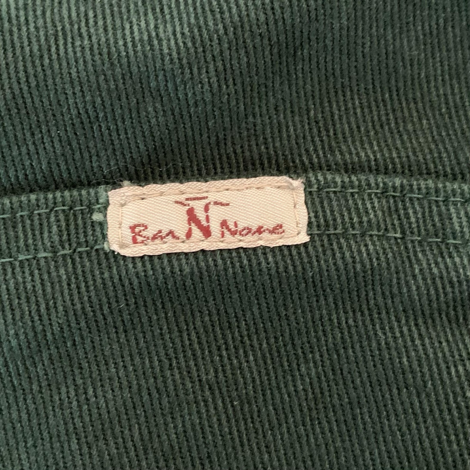 Vintage Quarter Horse Bar None Riding Jeans Juniors 13-14 (26×35) Green Bareback