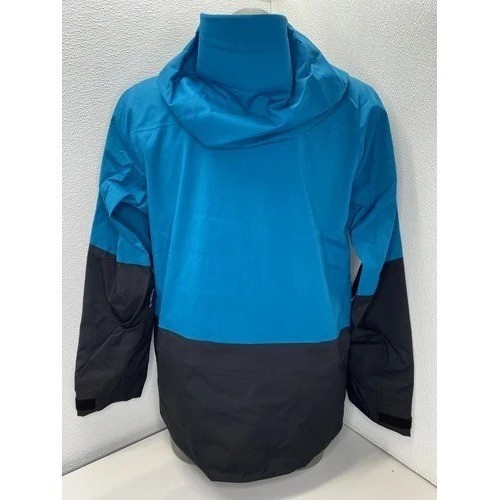 Mammut Mens Jacket Deep Teal Blue/Black Size L Haldigrat HS Hooded Full Zip
