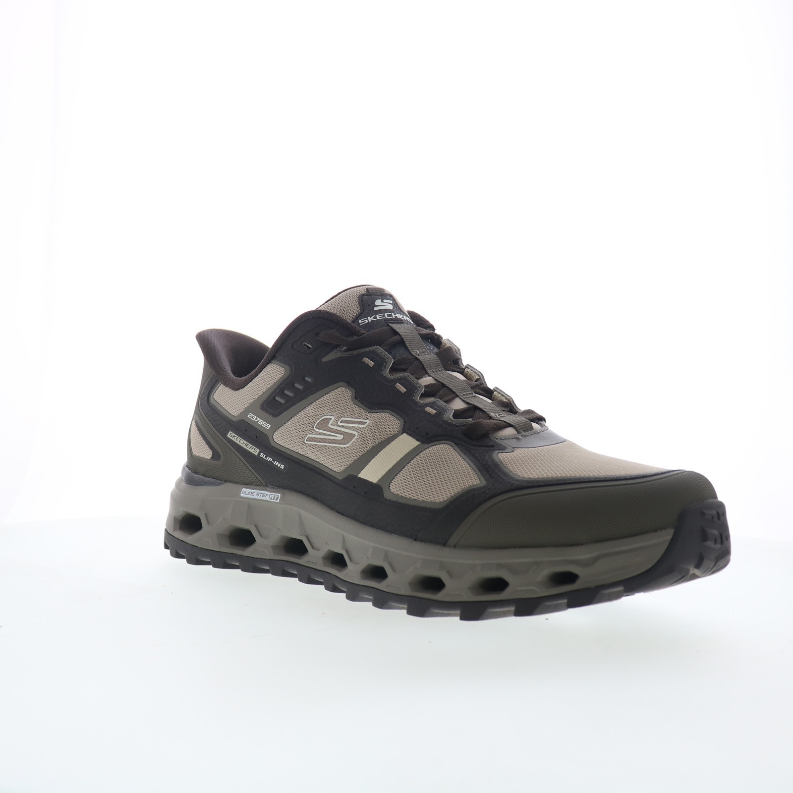 Skechers All-Terrain – Rock Fence Creek Mens Brown Athletic Hiking Shoes