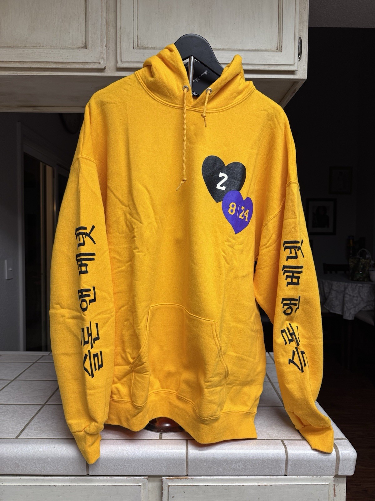 NWT Sloan & Bennett Kobe & Gigi Tribute Hoodie 💛💜 | Men’s 2XL