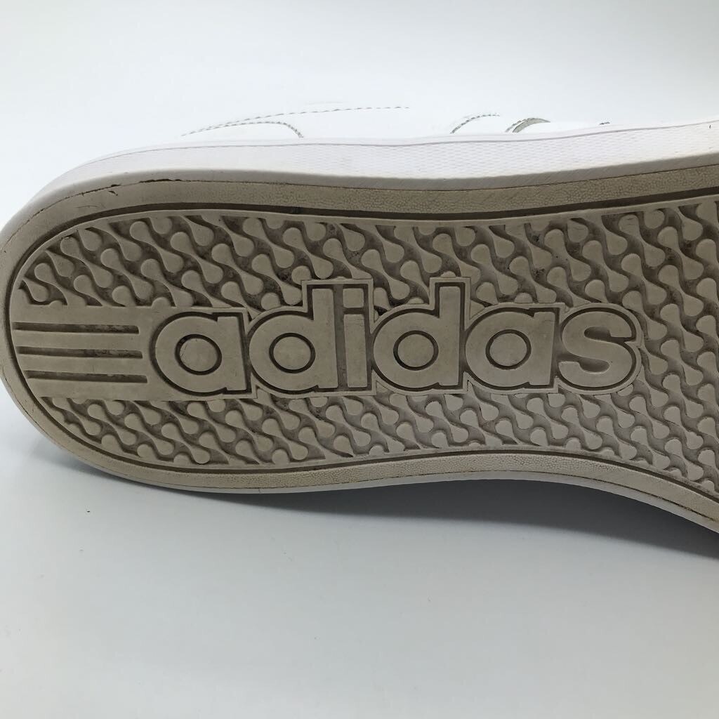 Adidas Womens Neo Vs Pace Sneaker Shoes White DA8799 Lace Up Low Top Leather 10M