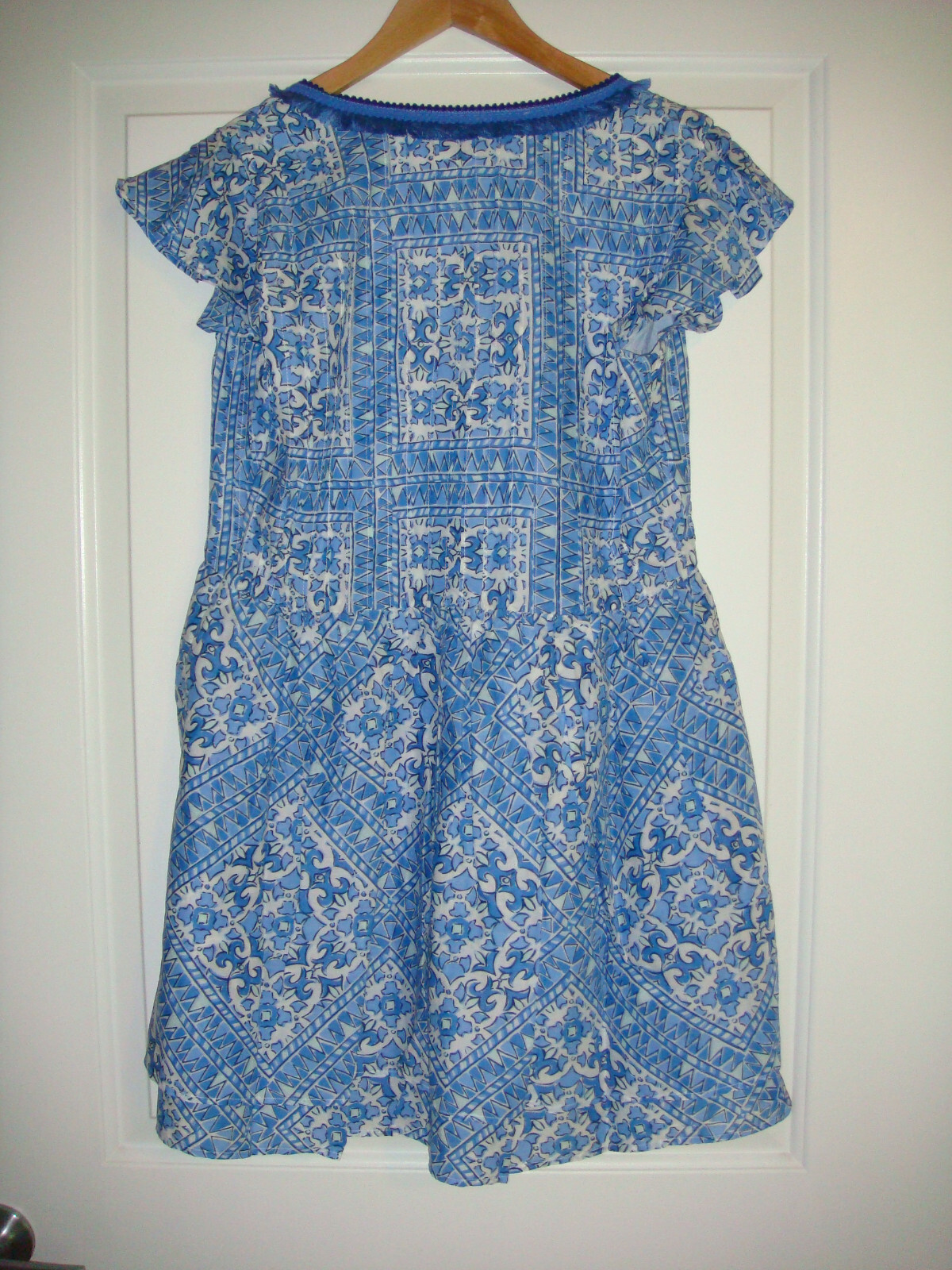 NWT Women’s Vineyard Vines Cay Scarf Print Pintuck Dress~WhiteCap~S,M,L&XL