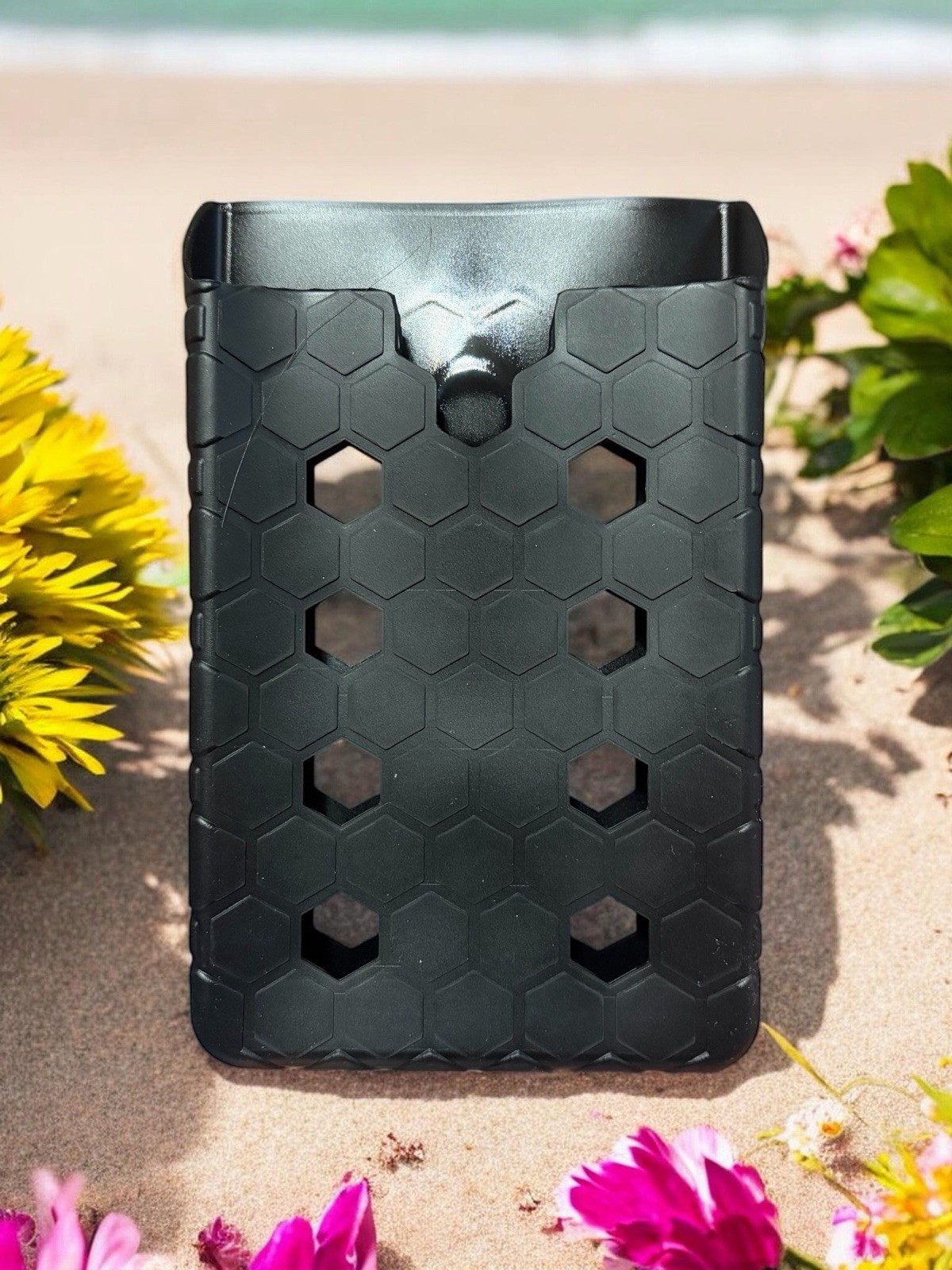Silicone Phone Holder Beach Bag Bogg Style Black Rubber Charm Accessories