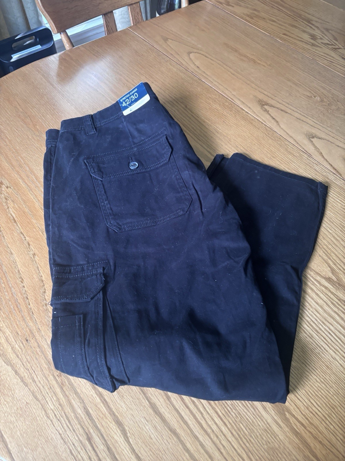 Alamo Casual Cargo Pants Men – Stretchable and Comfortable NWT 42W/30L