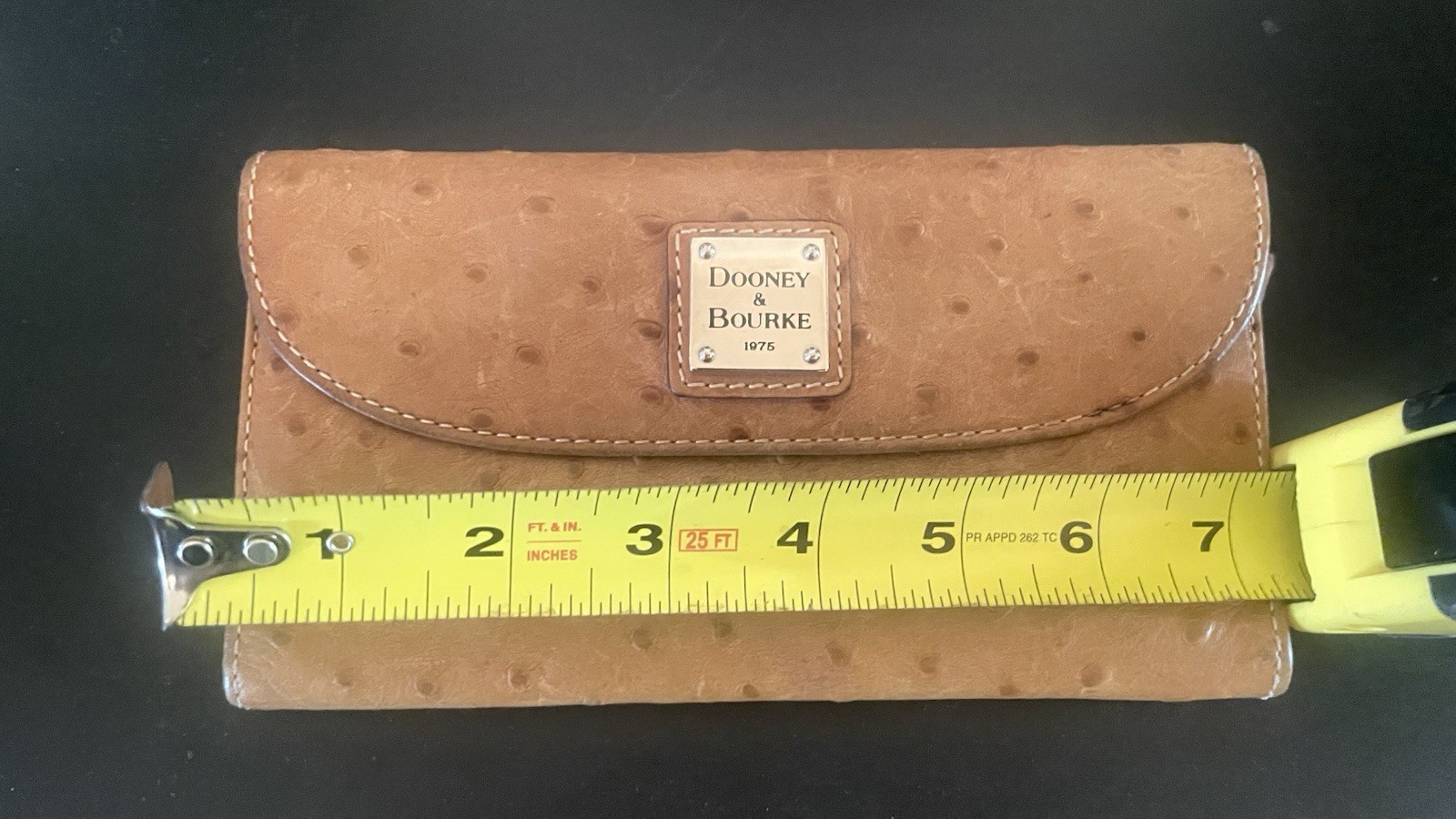 Dooney & Bourke Caramel Checkbook Wallet I have a Hobo purse to match
