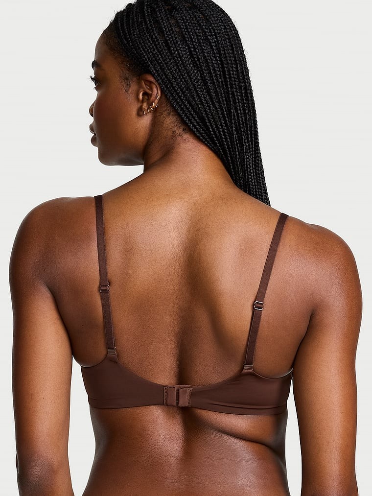 Victoria’s Secret Smooth Lightly Lined Wireless Bra, Smooth | Ganache (NEW)