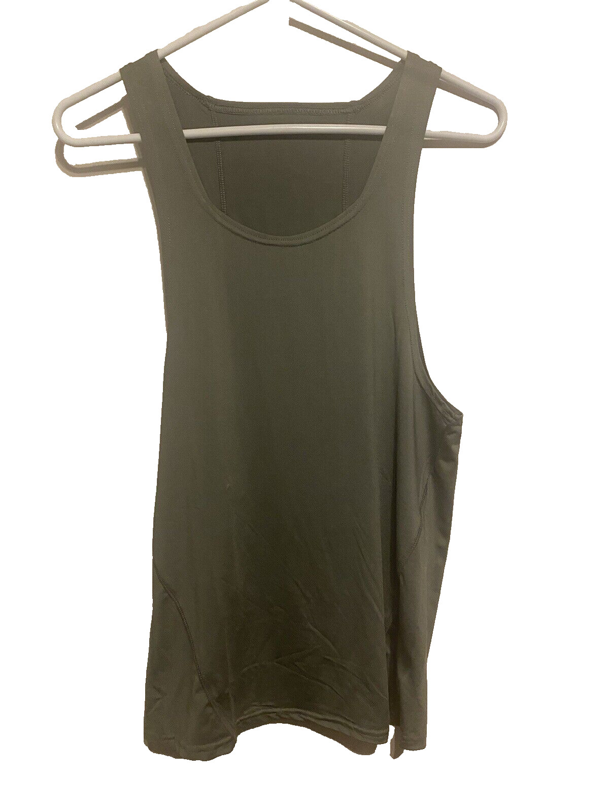 Super Body Men’s Tank Top Muscle Tank Top NWOT Gray Silkie Stretch Blend Medium