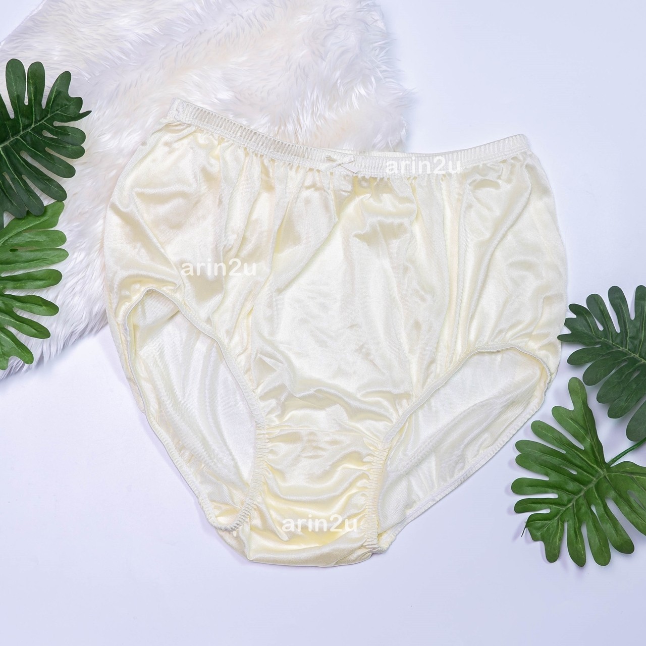 6 VTG Silky Shiny Nylon Panties Plus Size 3XL Soft Sissy Briefs Underwear Nylon