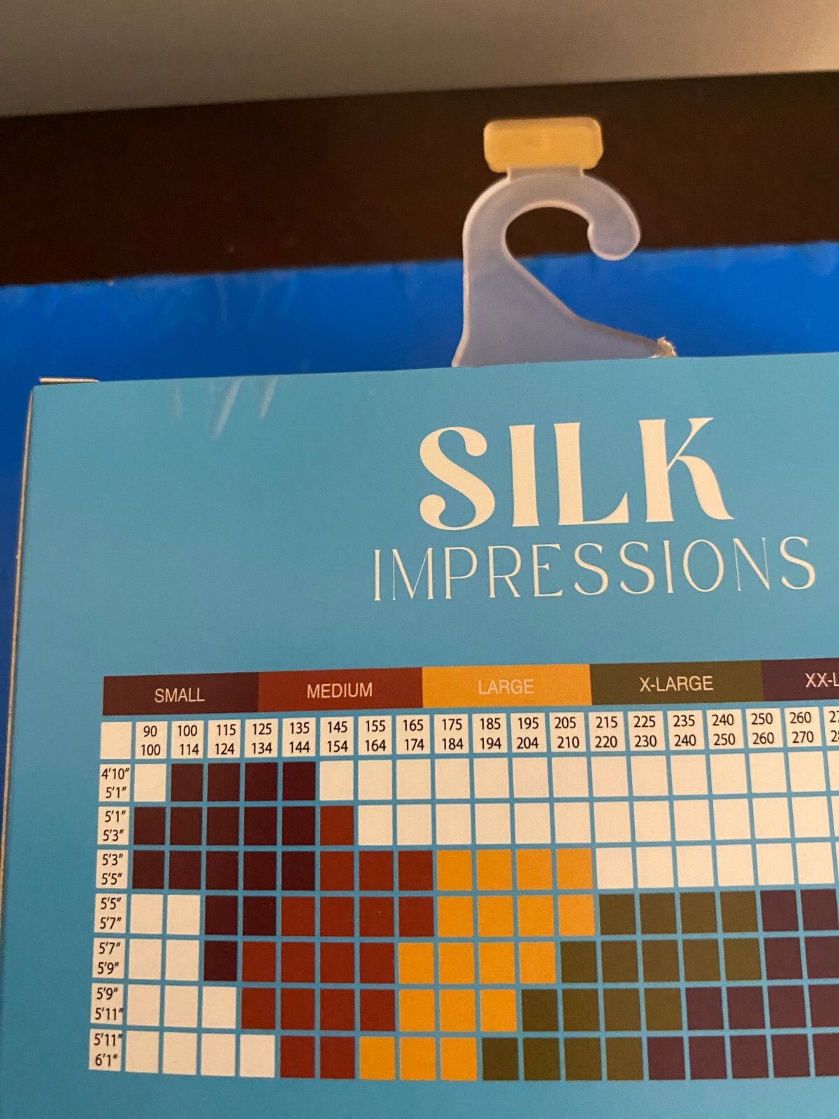 NEW SIZE LARGE SILK IMPRESSIONS SHEER SUPPORT 20D COFFEE BEAN HIGH WAISTED 4PK