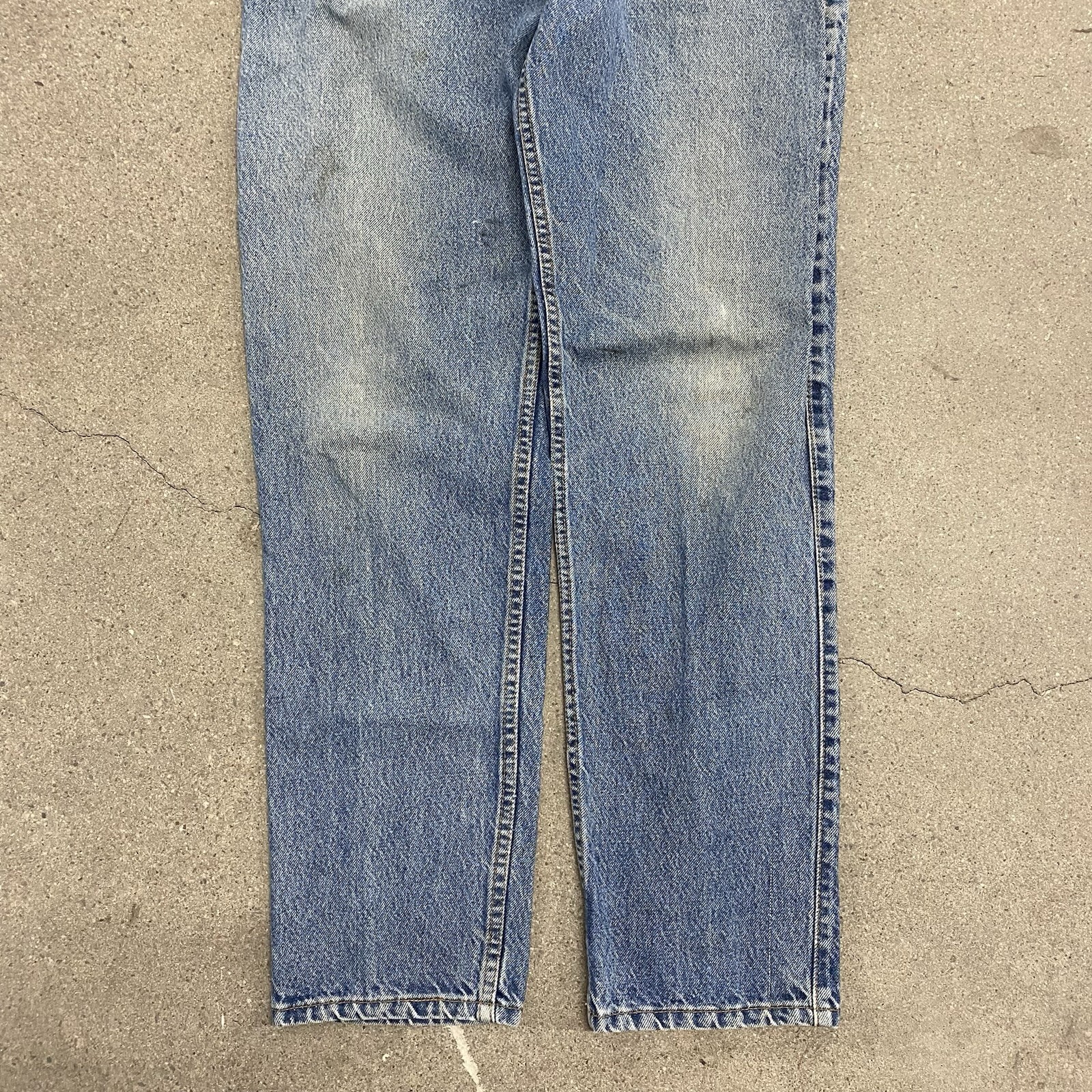 Vtg Levi’s 540 Jeans Relaxed Fit Mens Actual 32×31.5 Blue Medium Wash USA Made