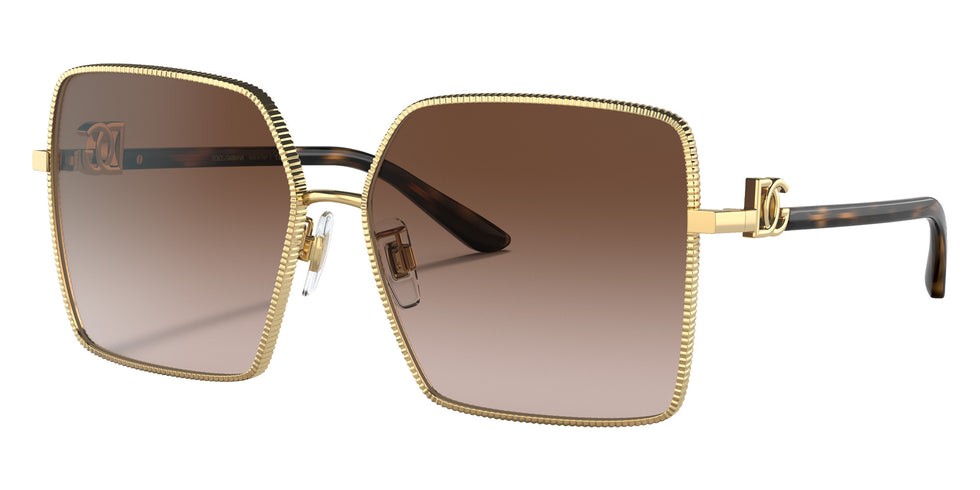 Dolce & Gabbana Men’s 60mm Gold Sunglasses DG2279-02-13-60