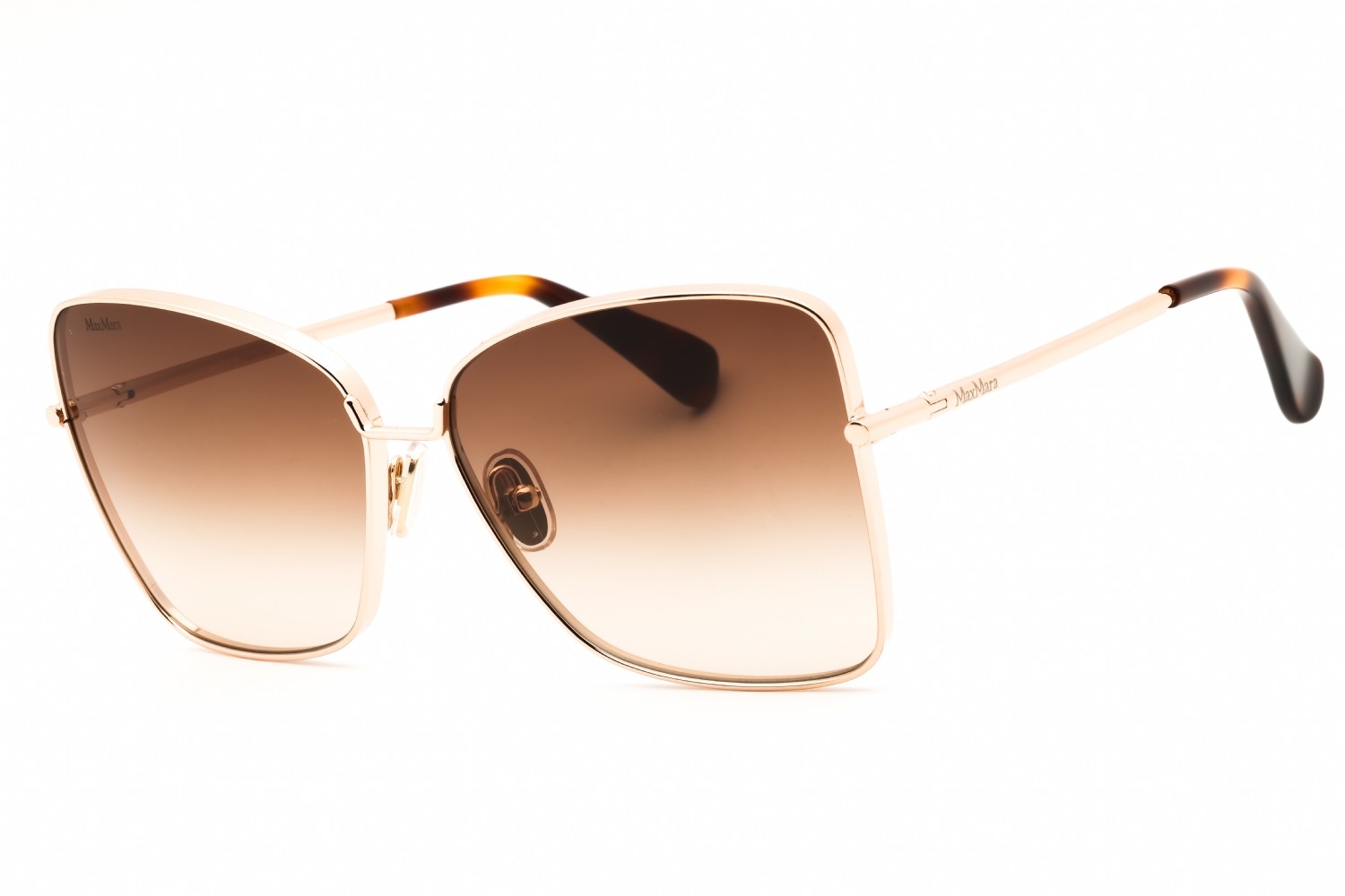 MAX MARA MM097-28F-59 Sunglasses Frame Size 59mm 135mm 14mm ROSEGOLD Women