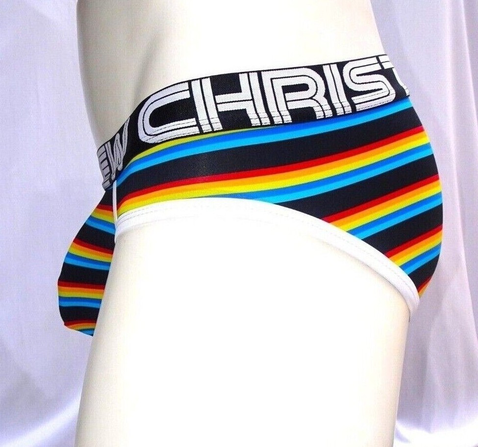 Andrew Christian California Stripe Brief – Almost Naked – 92679 – Multi