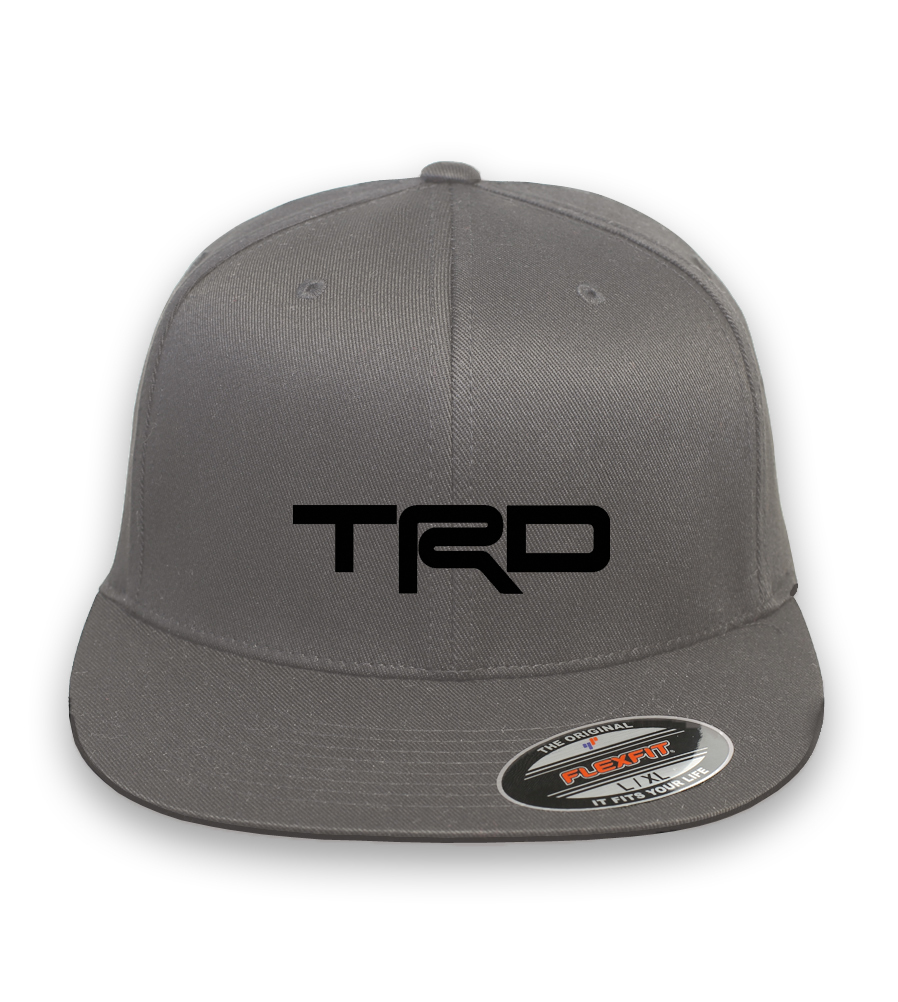 TRD TOYOTA RACING CURVED or FLAT BILL FLEXFIT HAT ***FREE SHIPPING in BOX***