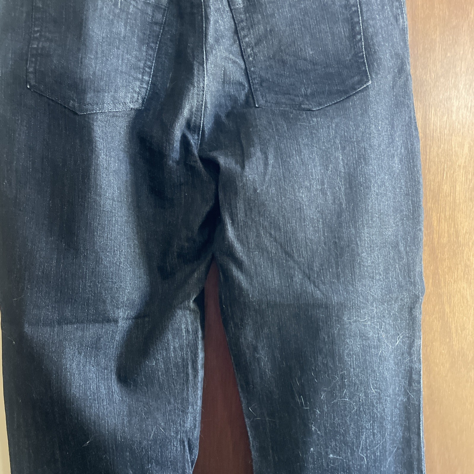 Gloria Vanderbilt AMANDA Black Jeans-Zipper/Button Closure-Size 14 MISSY AVERAGE