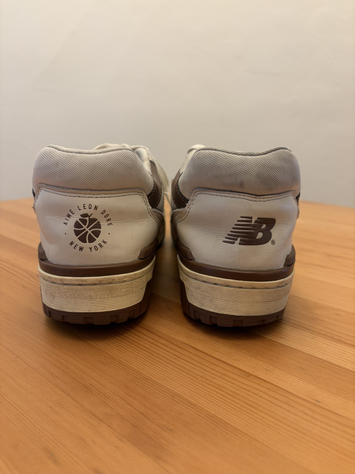 New Balance 550 x Aime Leon Dore Brown and Cream Sz 9.5