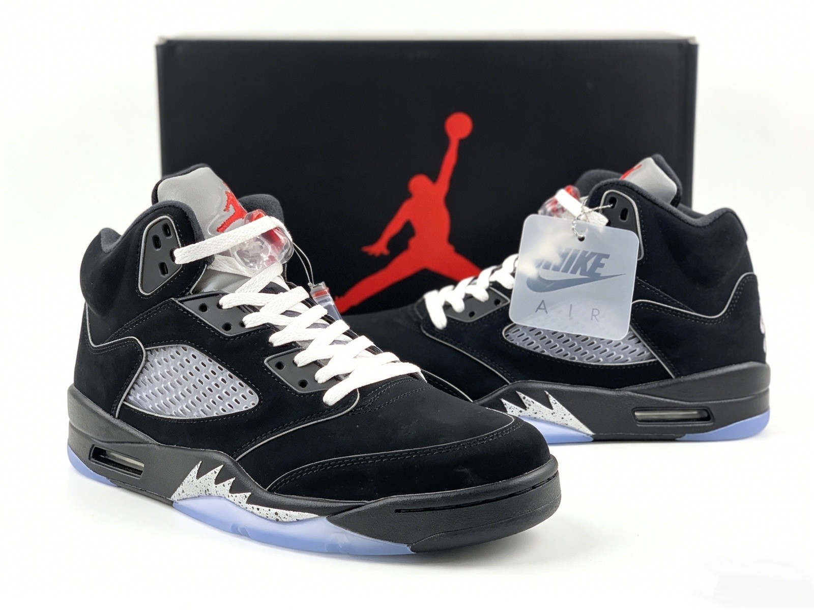 Air Jordan 5 Retro OG “Black Metallic Reimagined” Men’s Basketball Shoes US 7-12