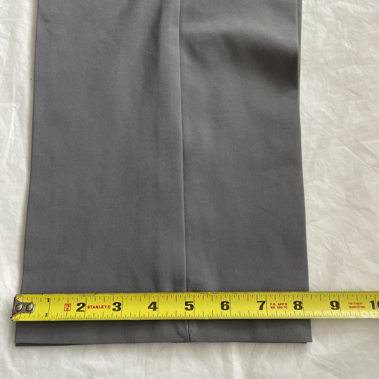 Adidas Mens Ultimate 365 Gray Golf Pants Tag Sz. 32X32 Measures 34WX32L See De